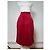 Gonna in velluto a coste di cotone vintage Dior Rossa M Rosso - vista 12