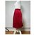 Gonna in velluto a coste di cotone vintage Dior Rossa M Rosso - vista 2