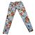 Pantalón Cacharel estampado floral azul Blanco Roja Verde Amarillo