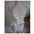 Autre Marque Crop top YCOSIC con smock e spalline a margherite Crudo - vista 6