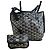 Goyard Saint Louis PM Borsa Tote con Pochette Marrone Nero Bianco