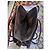 The Attico Sac Cabas en Daim Marron - vue 14