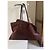 The Attico Sac Cabas en Daim Marron - vue 5