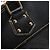 Borsa Louis Vuitton Lockit PM Suhali Noir Nero - vista 10