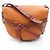 Borsa Loewe Gate Bag Small Marrone Beige Pelle