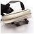 Borsa a mano mini Loewe Anagram Marrone Bianco - vista 5