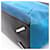 Borsa Loewe Puzzle Medium 2-Way Handbag Nero Blu - vista 5