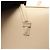 Borsa a mano in pelle avorio Loewe Crudo - vista 14
