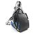 Borsa a coulisse Hammock Loewe Nero Multicolore - vista 2