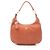 Borsa a tracolla in pelle marrone Prada