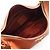 Borsa a tracolla in pelle marrone Prada - vista 3