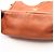 Borsa a tracolla in pelle marrone Prada - vista 7