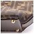 Borsa Tote Fendi Zucca Marrone Nero - vista 11