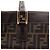 Borsa Tote Fendi Zucca Marrone Nero - vista 15
