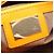 Borsa a Spalla Fendi Zucca Perforated Arancione - vista 4