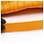 Borsa a Spalla Fendi Zucca Perforated Arancione - vista 7
