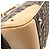 Borsa Fendi Zucca nera e beige in pelle e tela Nero - vista 6