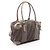 Borsa Fendi Zucca beige nero marrone tela - vista 2