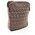 Borsa a Spalla Fendi Zucchino Marrone Beige - vista 2