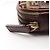 Borsa a Spalla Fendi Zucchino Marrone Beige - vista 7