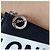 Pochette Longchamp London Nero Bianco - vista 3