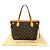 Borsa Tote Louis Vuitton Neverfull PM Marrone Monogramma - vista 13