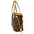 Borsa Tote Louis Vuitton Neverfull PM Marrone Monogramma - vista 2