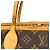 Borsa Tote Louis Vuitton Neverfull PM Marrone Monogramma - vista 9