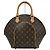 Borsa Louis Vuitton Ellipse PM Marrone Monogramma