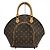 Borsa Louis Vuitton Ellipse PM Marrone Monogramma - vista 2