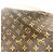 Borsa Boston Louis Vuitton Keepall 60 Marrone Monogramma - vista 8
