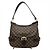 Borsa a Spalla Louis Vuitton Highbury Marrone Damier ebene