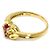Anello 1 Christian Dior in oro giallo 18K - vista 3