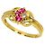Anello 1 Christian Dior in oro giallo 18K - vista 5