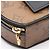 Borsa Louis Vuitton Mini Boite Chapeau Monogram Reverse Marrone Nero - vista 5