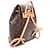 Zaino Louis Vuitton Montsouris Monogram Marrone - vista 2
