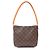 Borsa a Spalla Louis Vuitton Looping MM Marrone