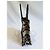 Dior Mini Book Tote Tela Leopardata Nero Beige Stampa leopardo - vista 9
