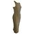 Vestido midi sin mangas Calvin Klein Collection Beige - vista 3