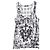 Top sin mangas Balmain by Olivier Rousteing SS13 Checkered Lion Print Blanco