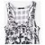 Top sin mangas Balmain by Olivier Rousteing SS13 Checkered Lion Print Blanco - vista 3