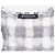 Top sin mangas Balmain by Olivier Rousteing SS13 Checkered Lion Print Blanco - vista 5