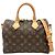 Borsa Louis Vuitton Speedy Bandoulière 25 Marrone Monogramma