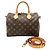 Borsa Louis Vuitton Speedy Bandoulière 25 Marrone Monogramma - vista 15