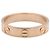 Anello Mini Love di Cartier in oro rosa 18K D'oro - vista 2