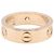 Cartier Love Ring mit halbem Diamanten Golden - Ansicht 3