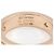Cartier Love Ring mit halbem Diamanten Golden - Ansicht 4