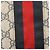 Borsa a tracolla Gucci GG Supreme Sherry Line Beige Blu navy - vista 8