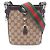Borsa a tracolla mini bucket Gucci GG Shadow Marrone Beige