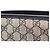 Borsa a Spalla Gucci GG Supreme Beige Blu navy - vista 9